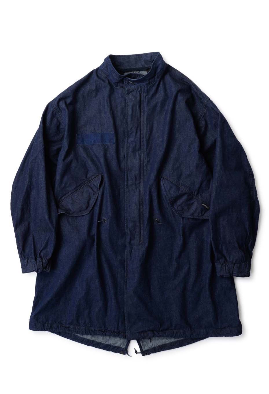 ジャカードデニム フィッシュテールコート | BLUE BLUE | ハリウッド