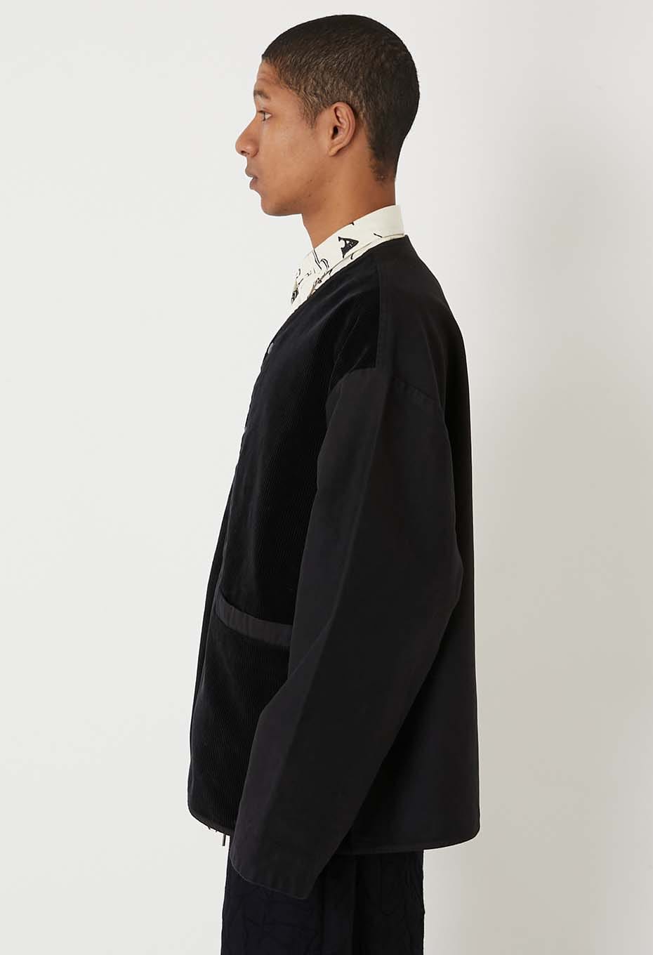 PORTER CLASSIC /コーデュロイモールスキン ハイブリッドカーディガン