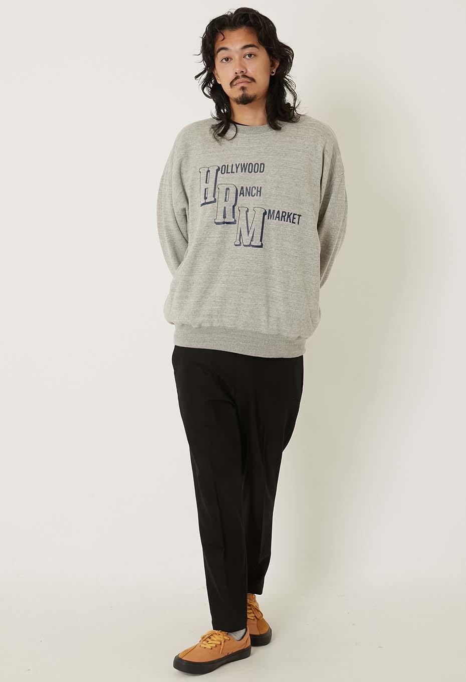 HRM3ステップ プリント クルーネックスウェット | HOLLYWOOD RANCH