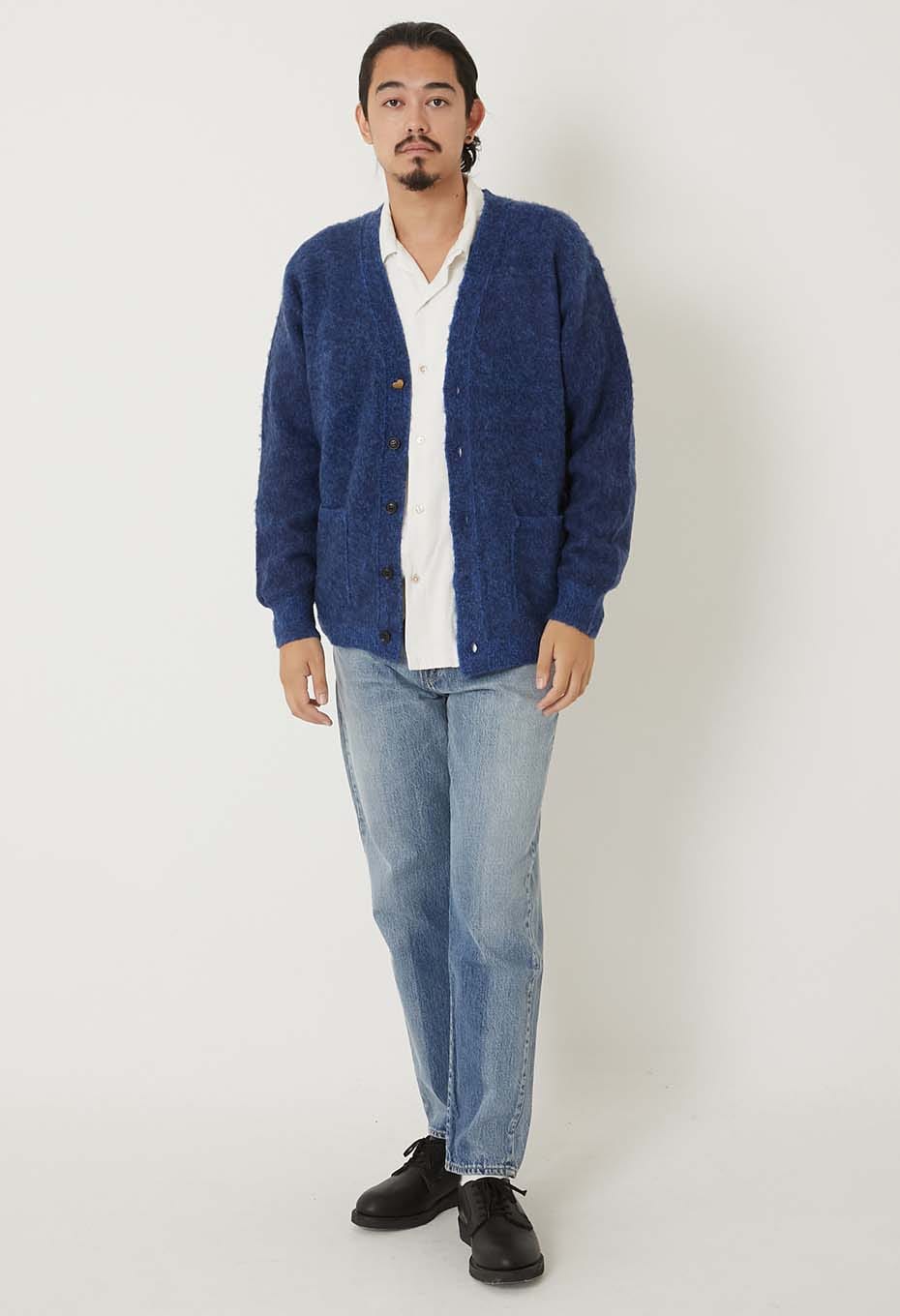 バイカラーモヘアカ ーディガン | HOLLYWOOD RANCH MARKET