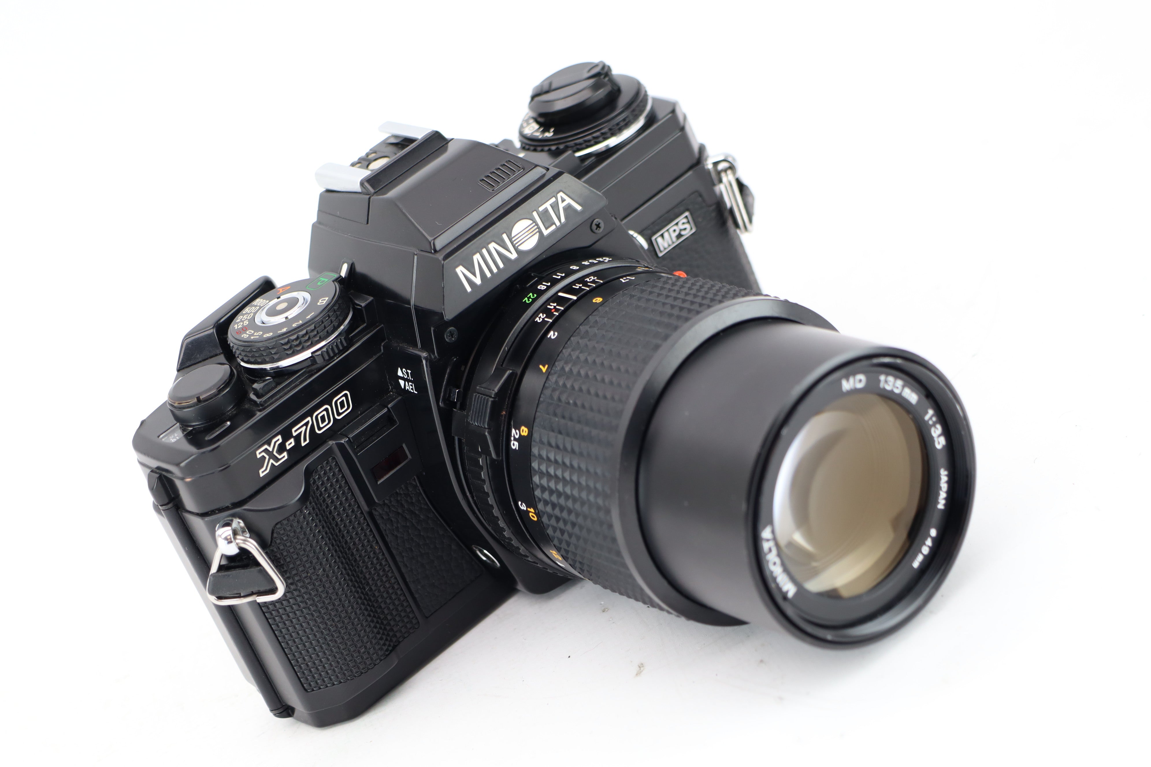 Minolta X-700 + MD 135mm 3,5 – Hard to Find Camera Store