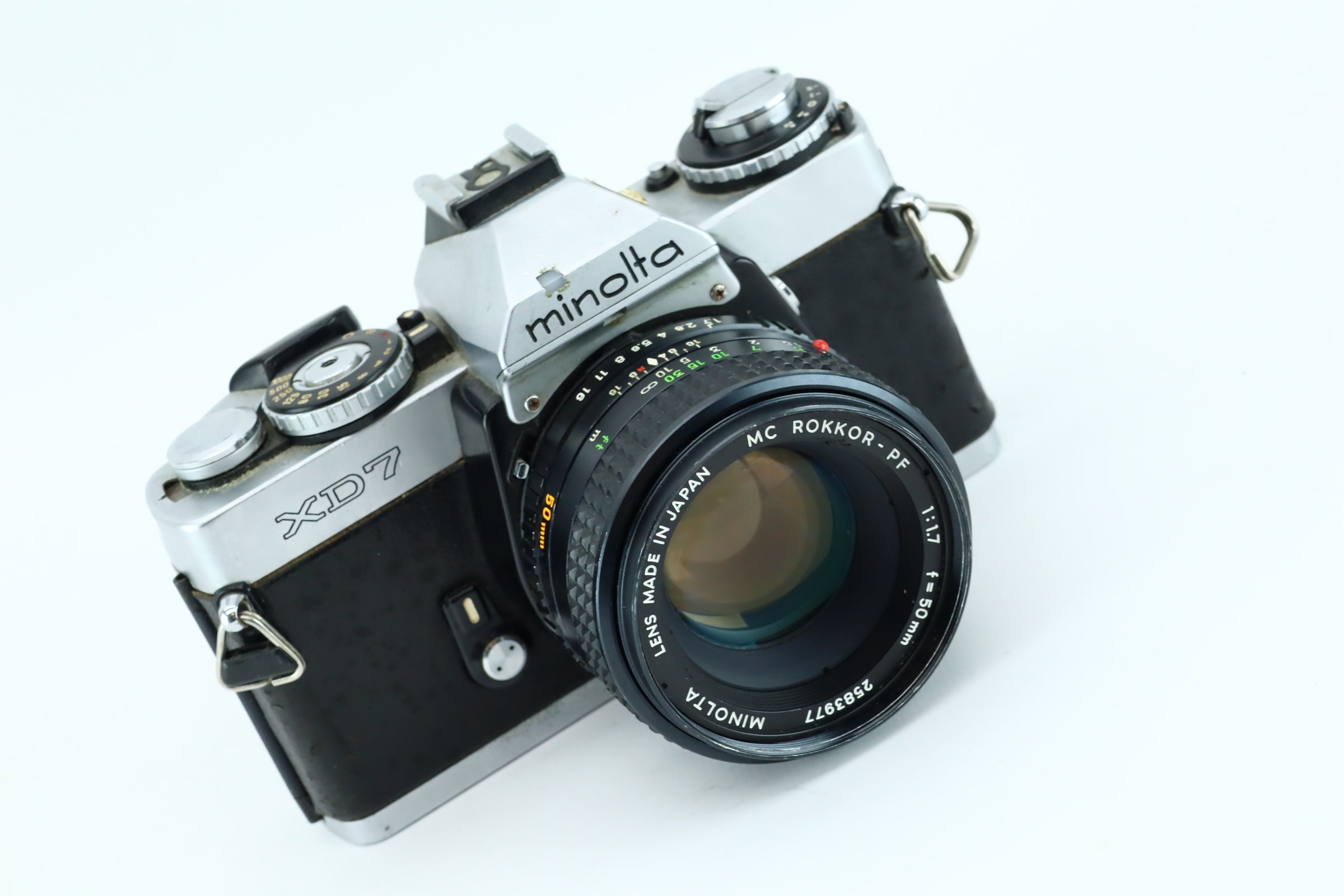 Minolta XD7 + 1,7 50mm – Hard to Find Camera Store