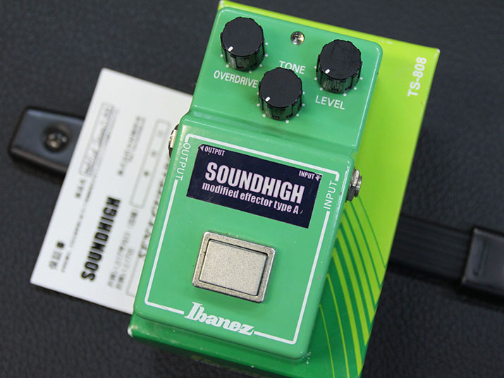 SOUNDHIGH modified Ibanez TS-808 type A 中古｜ギター買取の東京新宿