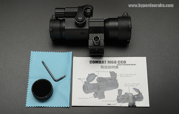 NOVEL ARMS COMBAT M68 CCO ドットサイト レビュー