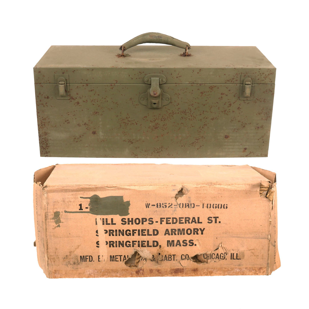 Original U.S. WWII NOS Armorer's Toolchest M6 in Original Shipping