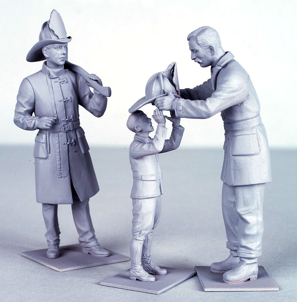 ICM アメリカ消防士 (1910年) 1/24 フィギュア 24005 プラモデル