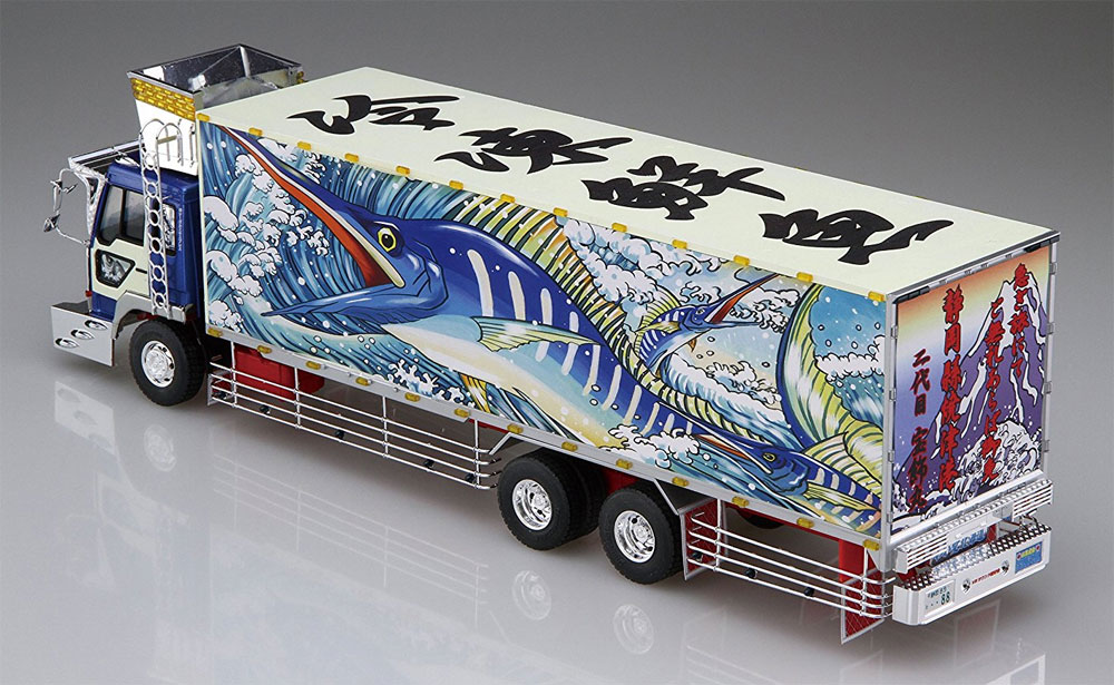 1/32 バリューデコトラ シリーズ 二代目 宝飾丸 (大型冷凍車) アオシマ