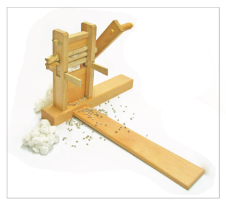 綿繰り機【-手織りの道具屋-稲垣機料】