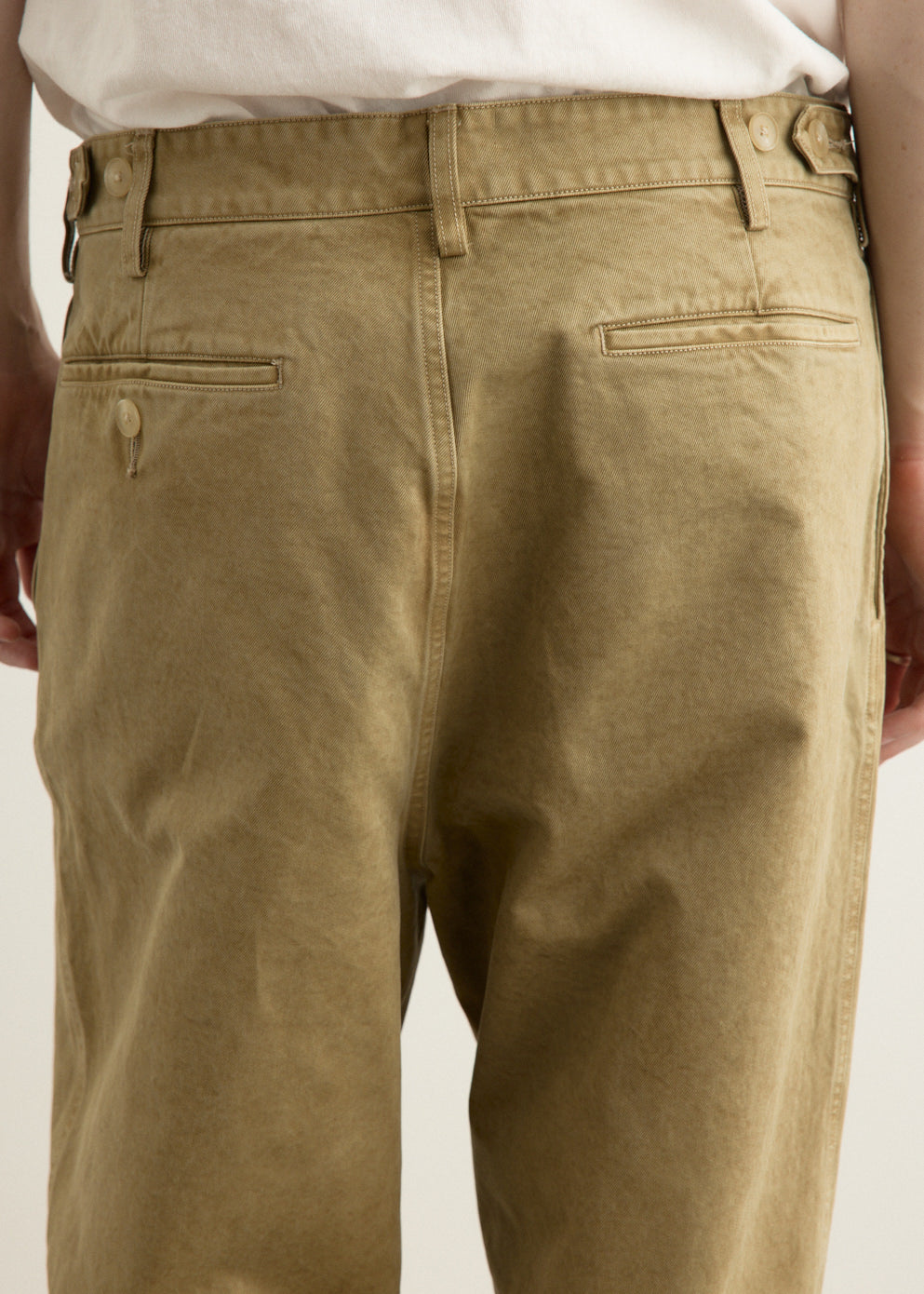 Product Dyed Finx Chino One-Tuck Pants