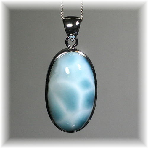 3A]ラリマーペンダントトップ（シルバー925） - 埼玉県吉川市の天然石