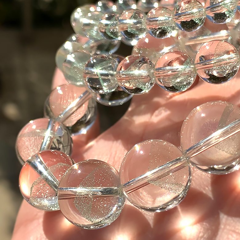 トップクォリティ]マダガスカル産グリーンファントムクォーツ