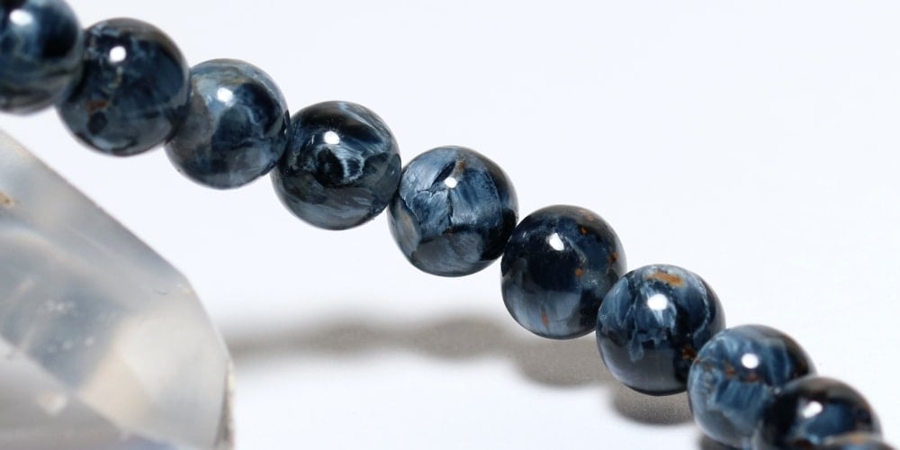 高品質++]ブルーピーターサイトブレスレット（約7.5mm玉） - 埼玉県