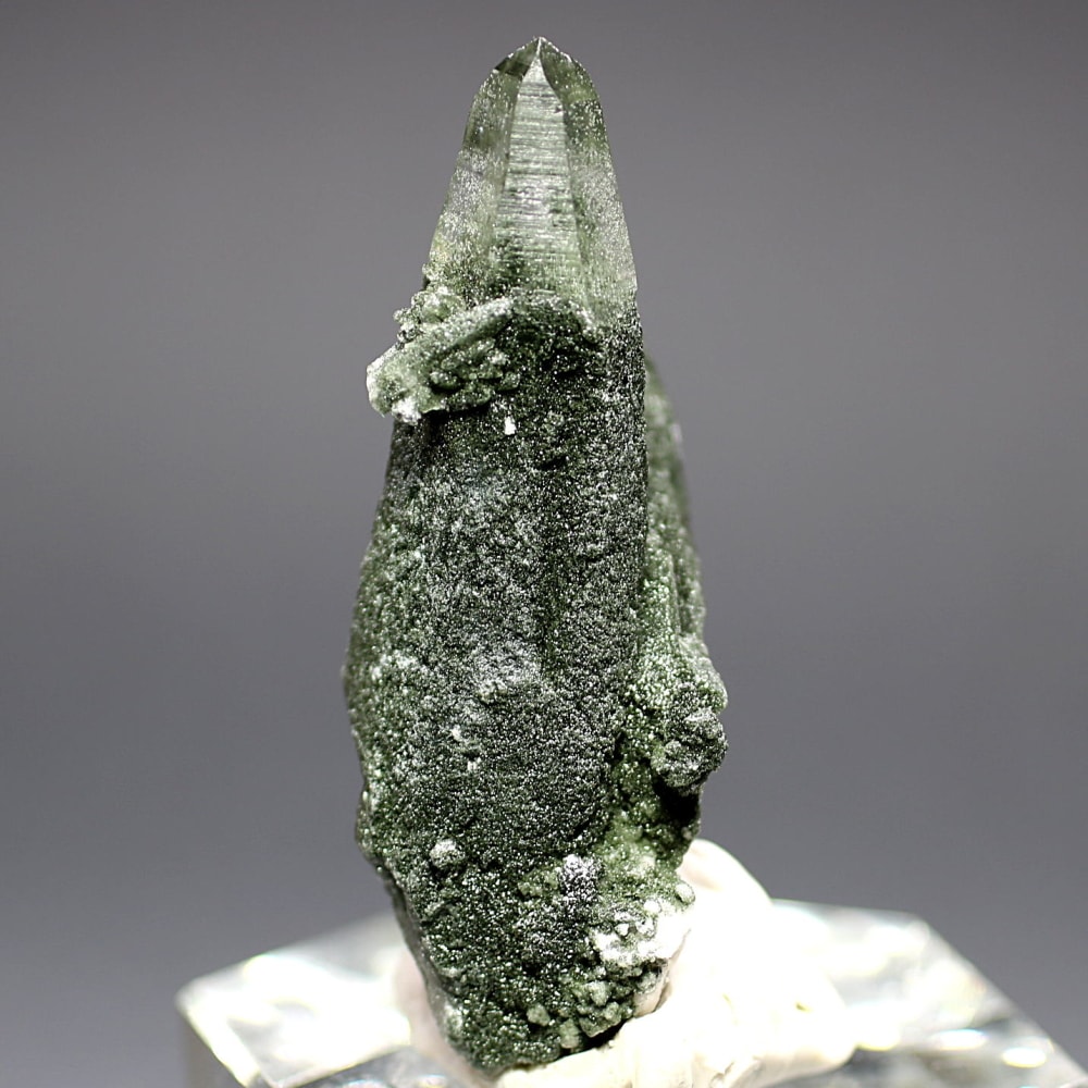 ガネッシュヒマール/ラパ産]ヒマラヤ水晶原石ナチュラルポイント（全長