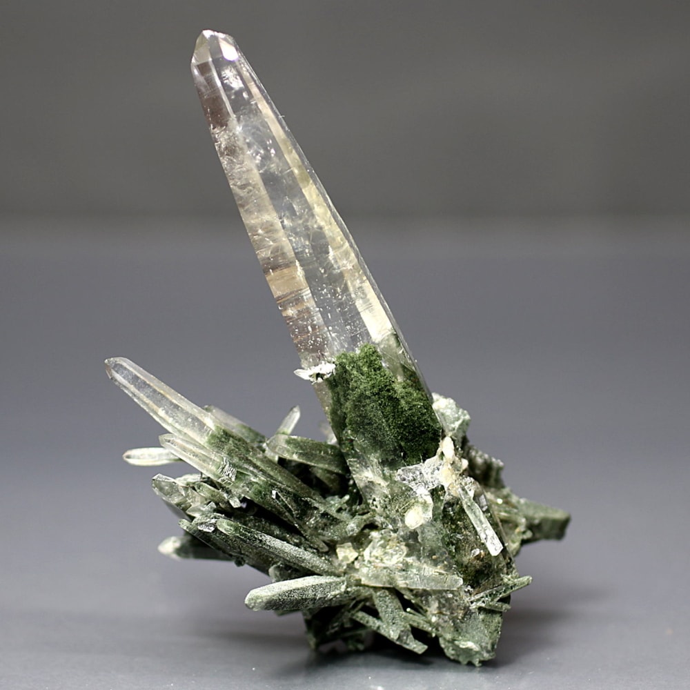 ガネッシュヒマール/ラパ産]ヒマラヤ水晶クラスター/原石（全長93.5mm