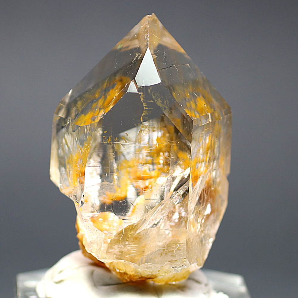 ガネッシュヒマール/ヒンドゥン産]ヒマラヤ水晶原石ナチュラルポイント