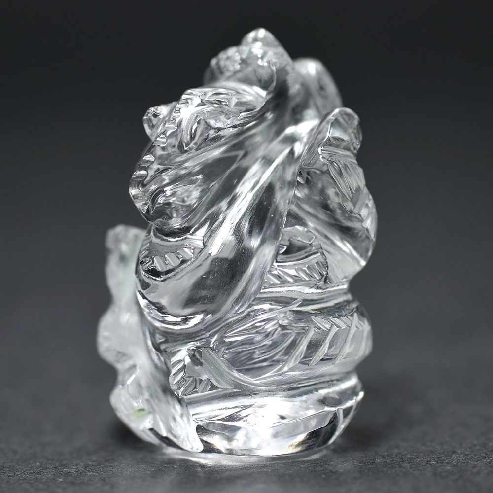 インド産]ヒマラヤ水晶ガネーシャ像（ミニサイズ） - 埼玉県吉川市の