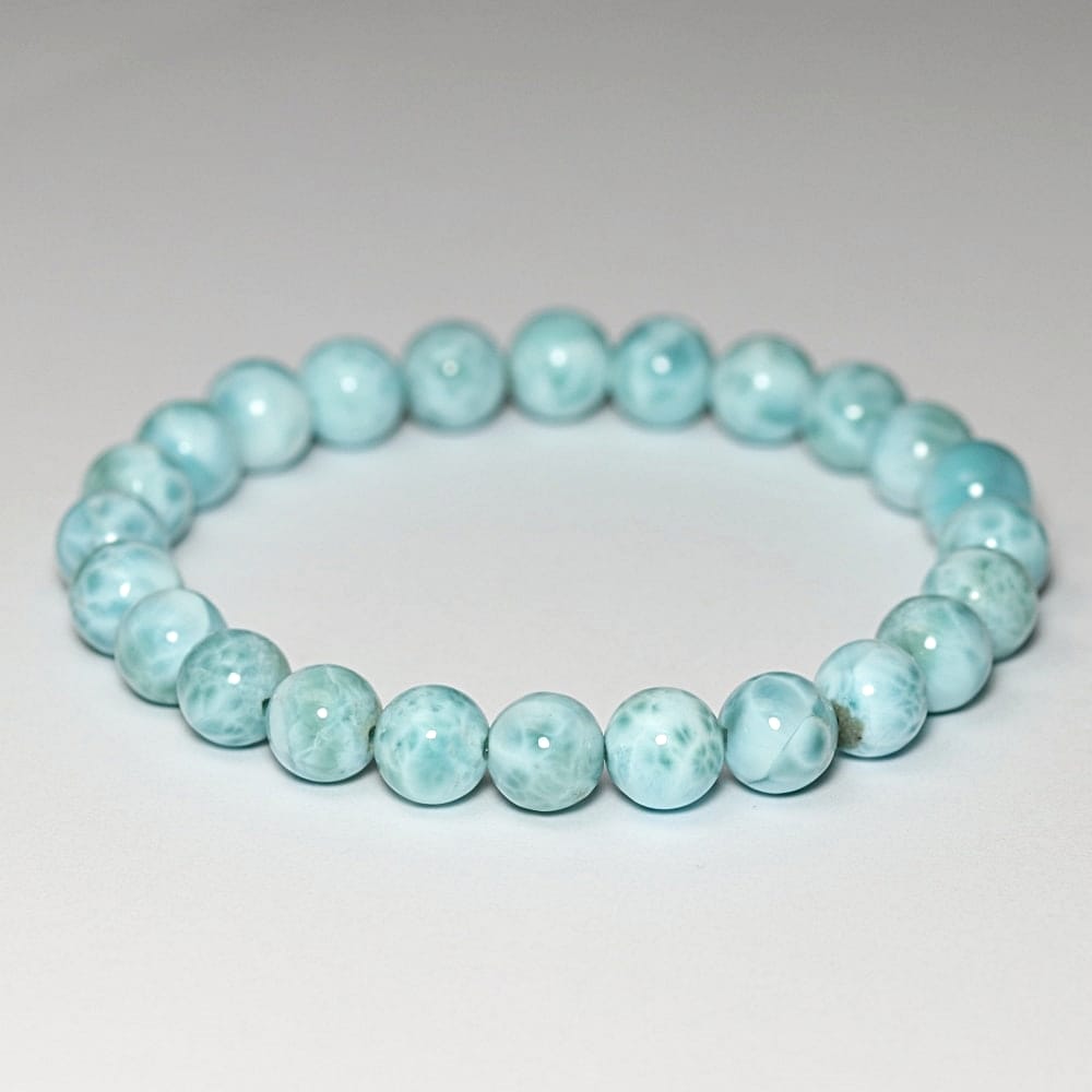 特別価格/3A]ラリマーブレスレット（約9.5mm玉） - 埼玉県吉川市の