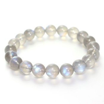 高品質++]スノーホワイトステップファントムクォーツブレスレット（約