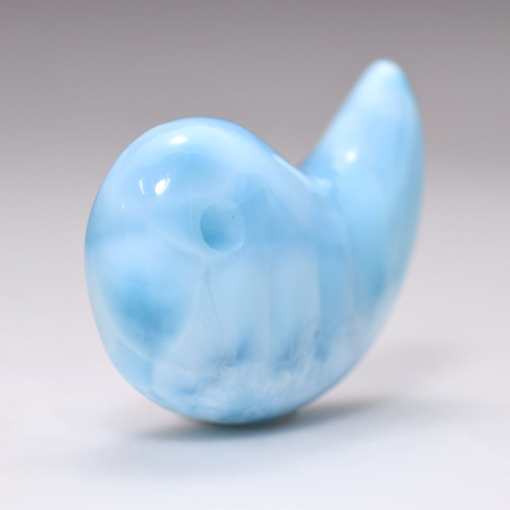 高品質] ラリマー勾玉 - 埼玉県吉川市の天然石専門店・水晶