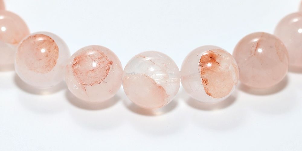 高品質]マニカラン産ヒマラヤ水晶ブレスレット（約9.5mm玉） - 埼玉県
