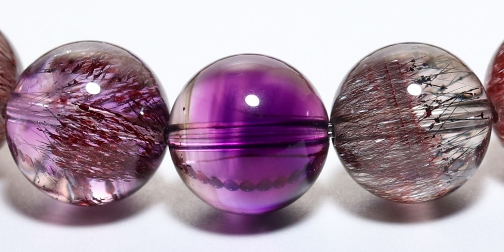 トップクォリティ]ミックススーパーセブンブレスレット（約9mm玉