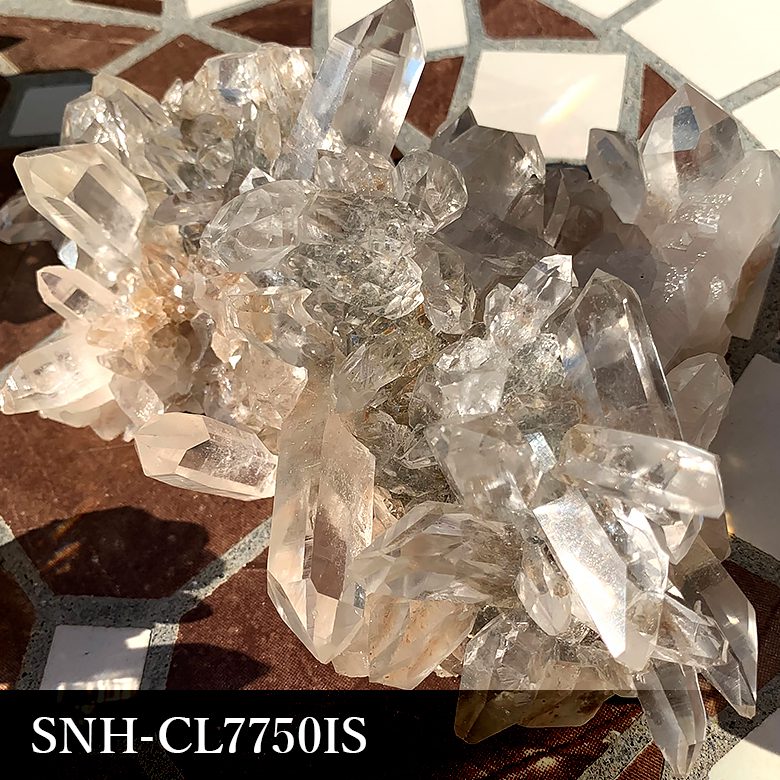 インド/サインジ渓谷産]ヒマラヤ水晶クラスター/原石 - 埼玉県吉川市の