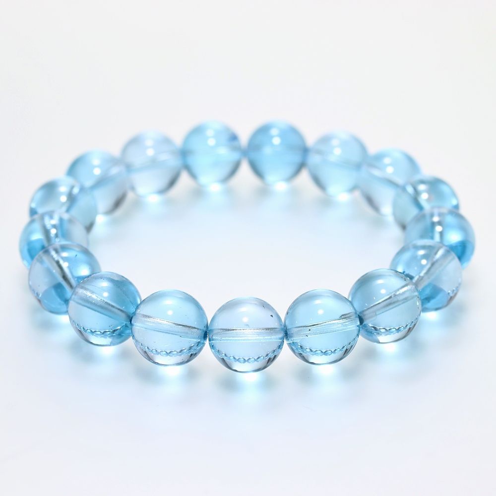 極上品質！特別価格/高品質++]スイスブルートパーズブレスレット（約