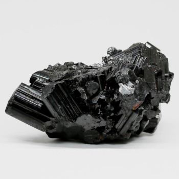 希少]インディゴブルートルマリン結晶原石/水晶共生（インディゴライト