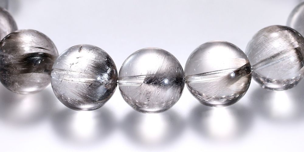 高品質+]プラチナルチルクォーツブレスレット（約13.5mm玉） - 埼玉県