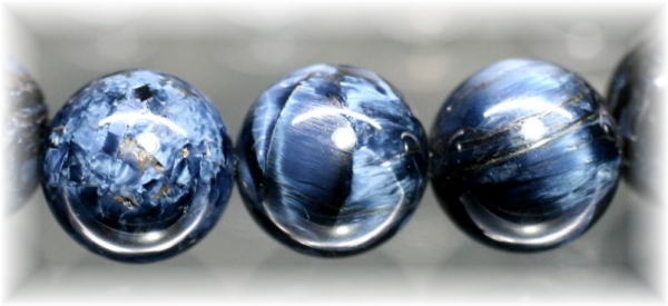 最高品質]ブルーピーターサイトブレスレット（約11mm玉） - 埼玉県吉川