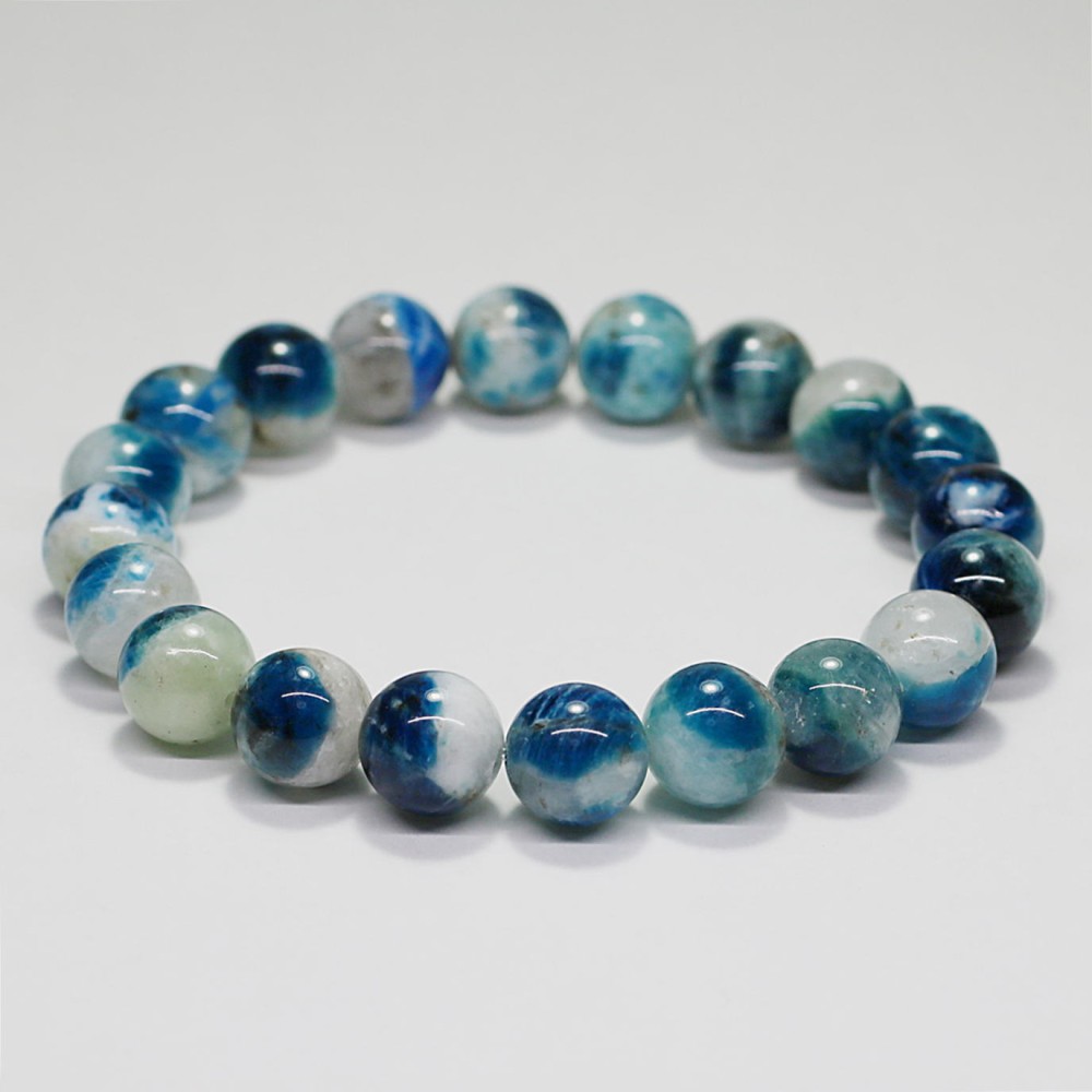 高品質]アフガニスタン産アフガナイトブレスレット（約10mm玉） - 埼玉