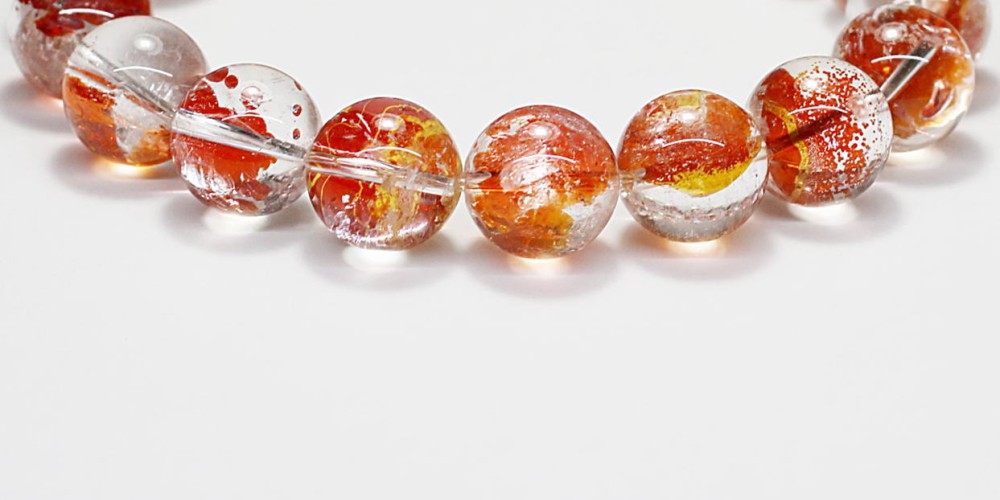高品質++] オーロラクォーツブレスレット（約12mm玉） - 埼玉県吉川市