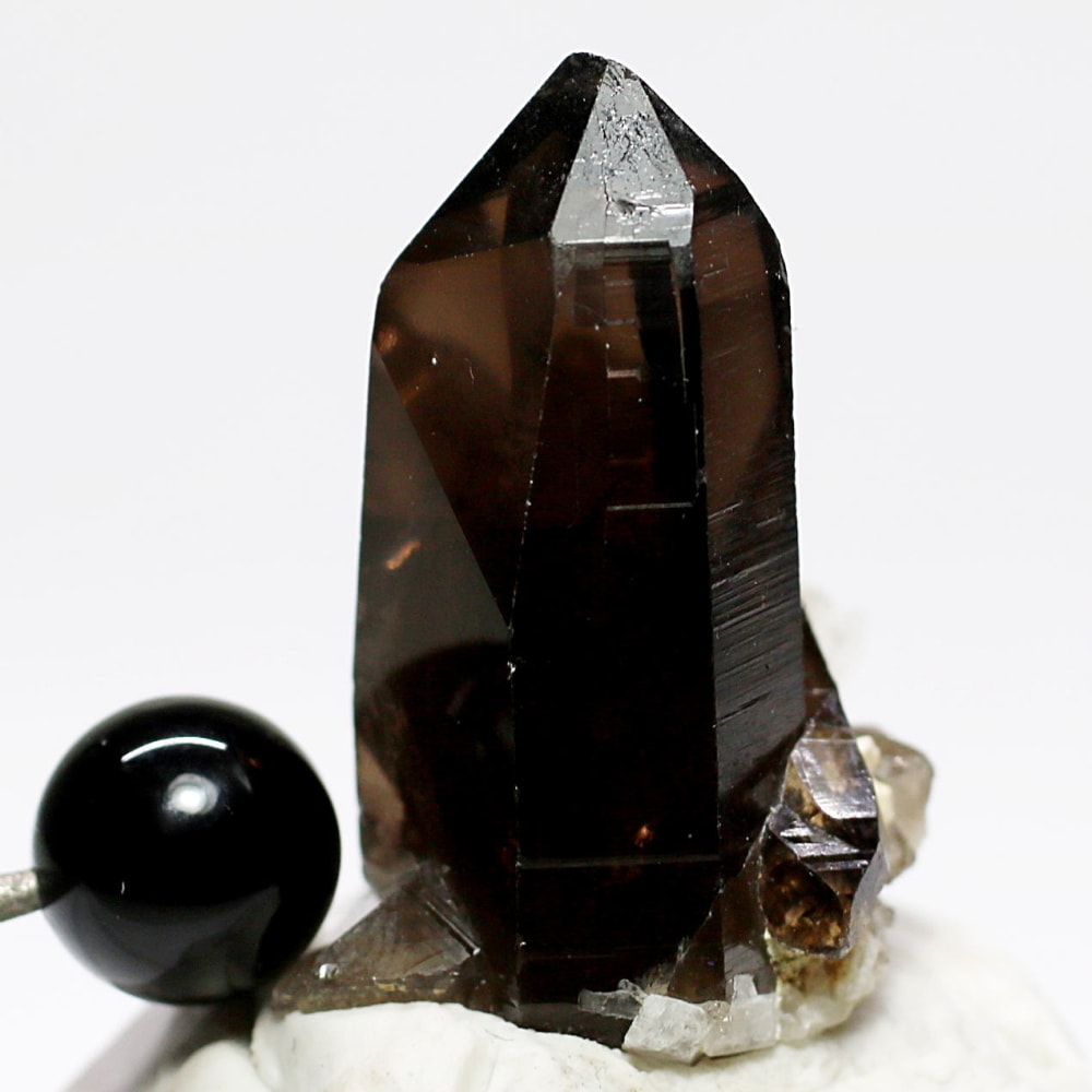 高品質+]ネパール/ガウリシャンカール産ヒマラヤ水晶原石/スモーキー