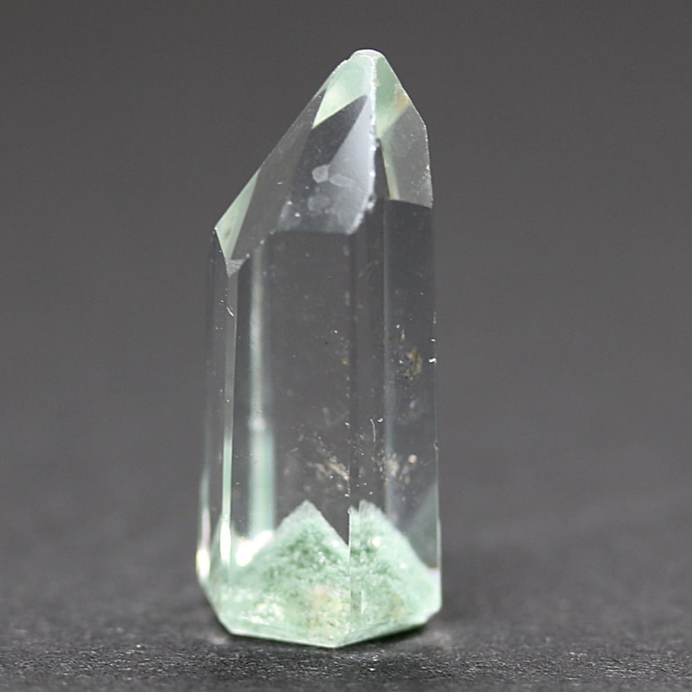 トップクォリティ]グリーンファントムクォーツポリッシュポイント（高