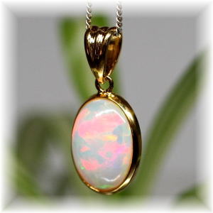 エチオピアオパールペンダントトップ（シルバー925） - 埼玉県吉川市の