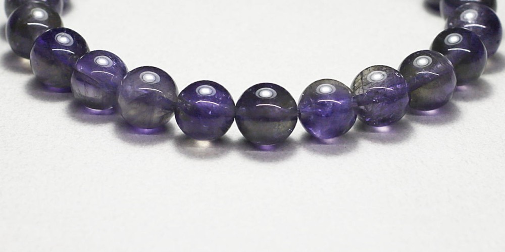 高品質++]アイオライトブレスレット（約8.5mm玉） - 埼玉県吉川市の