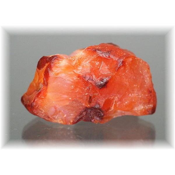 インド産]天然無着色オレンジカルセドニー結晶原石 - 埼玉県吉川市の