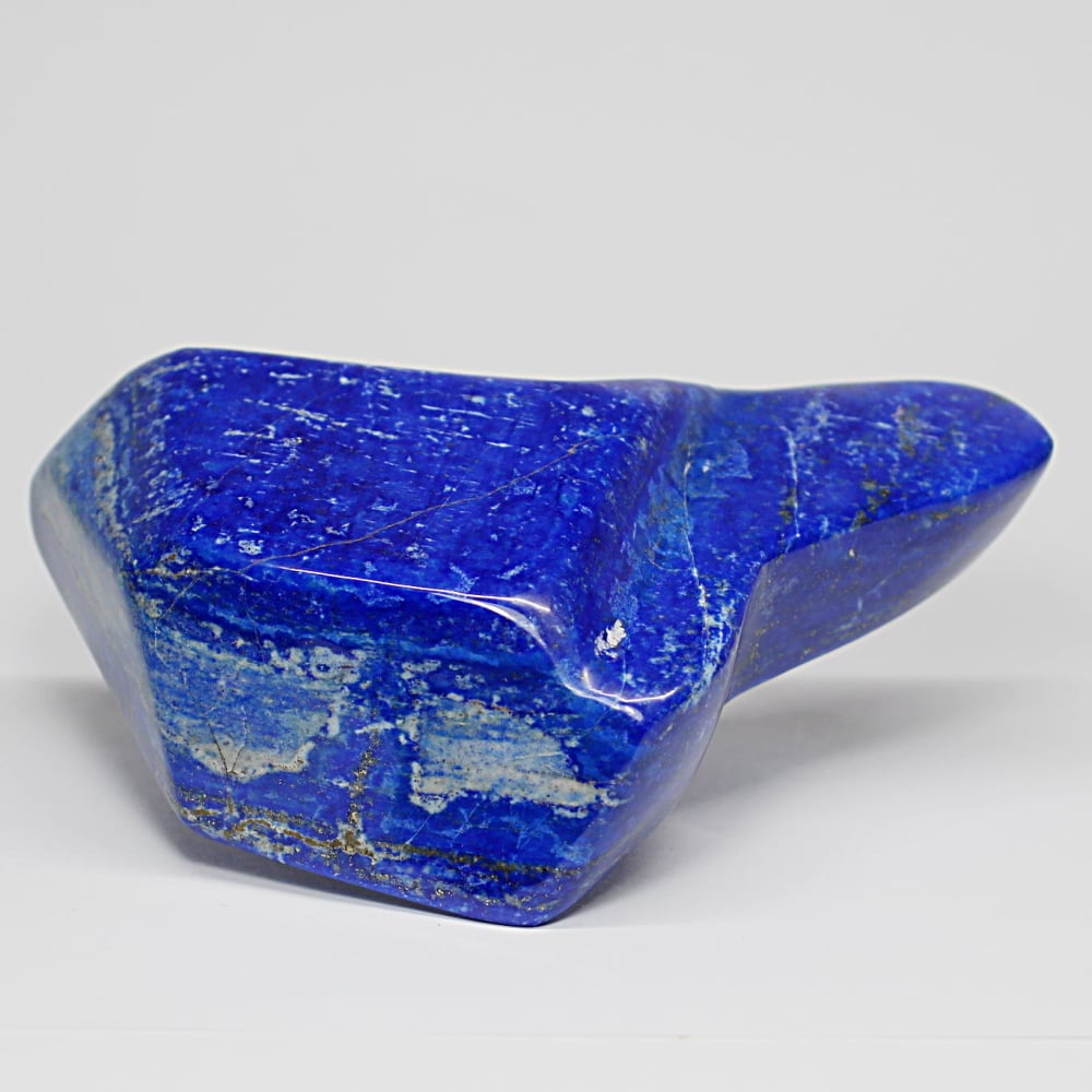 トップクォリティ]アフガニスタン産ラピスラズリ磨き原石/フリー