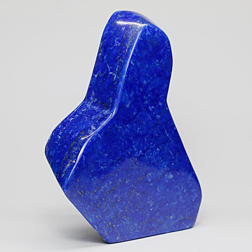 トップクォリティ]アフガニスタン産ラピスラズリ磨き原石/フリー