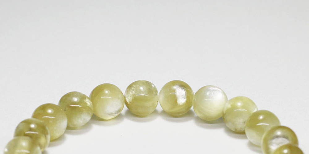 高品質++]ゴールデンマイカブレスレット（約9mm玉） - 埼玉県吉川市の