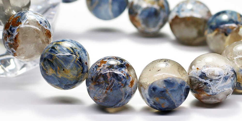 高品質]ピーターサイトシリカブレスレット（約15mm玉） - 埼玉県吉川市