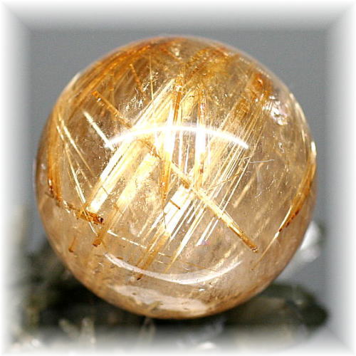 ゴールドルチルクォーツ丸玉/スフィア - 埼玉県吉川市の天然石専門店