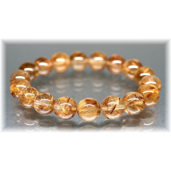 3A++]タイガールチルブレスレット（約12mm玉） - 埼玉県吉川市の天然石