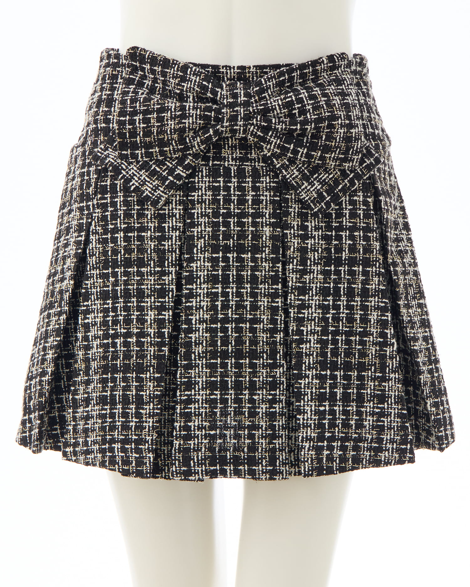 フロントリボンツイードプリーツスカパン｜INGNI(イング) 公式通販