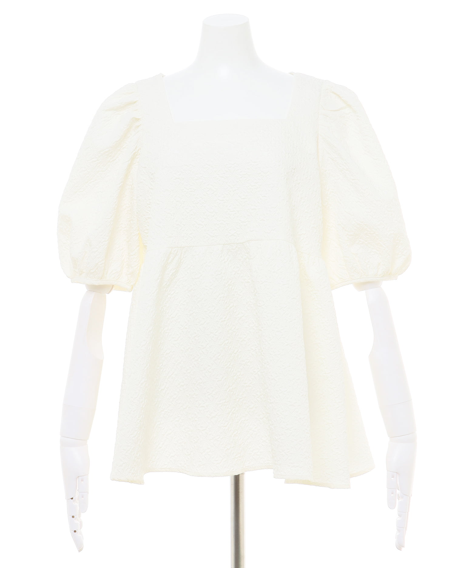 ジャガードペプラムチュニック／ブラウス｜INGNI(イング) 公式通販