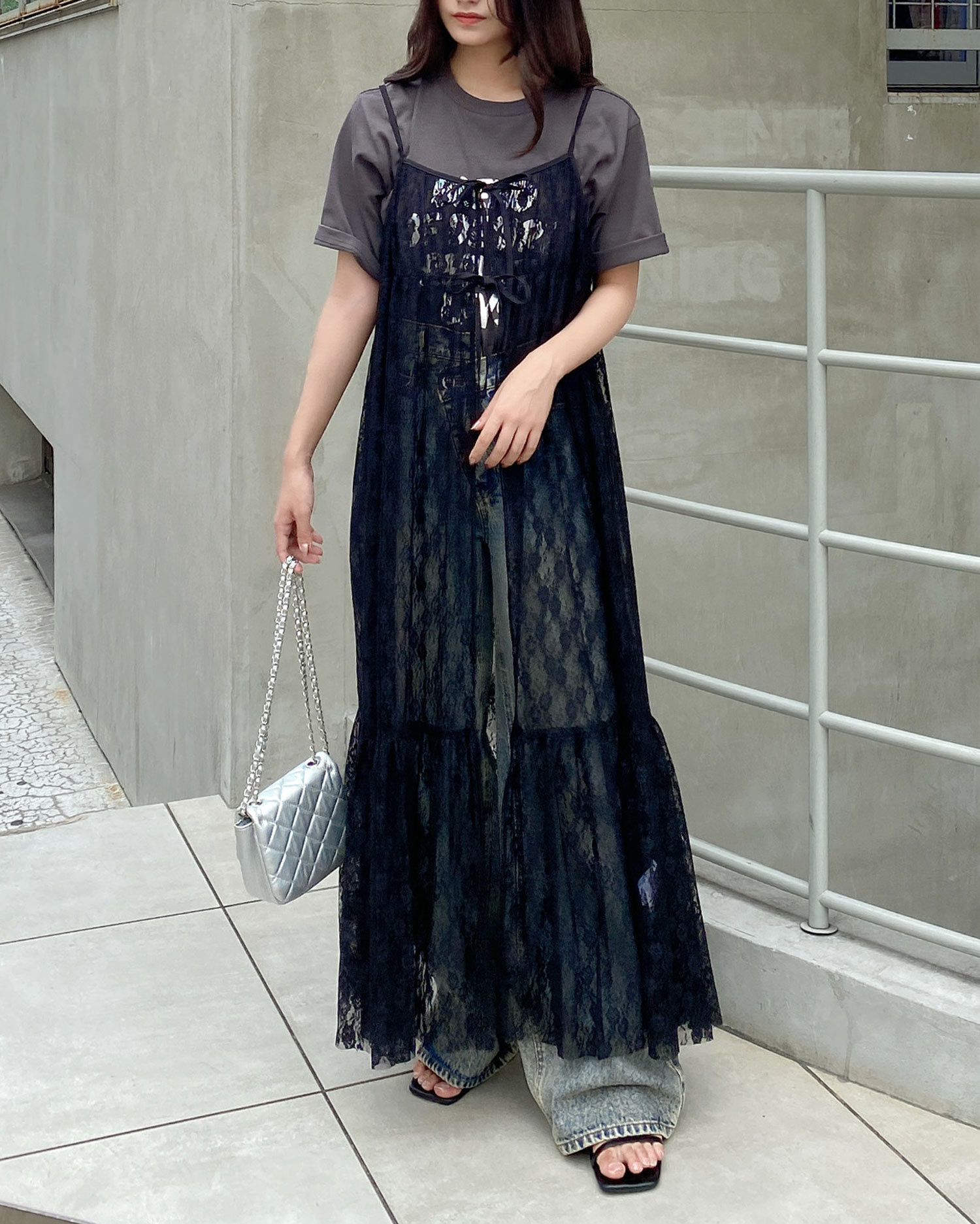 リボンレースキャミワンピース｜INGNI(イング) 公式通販｜INGNI STORE