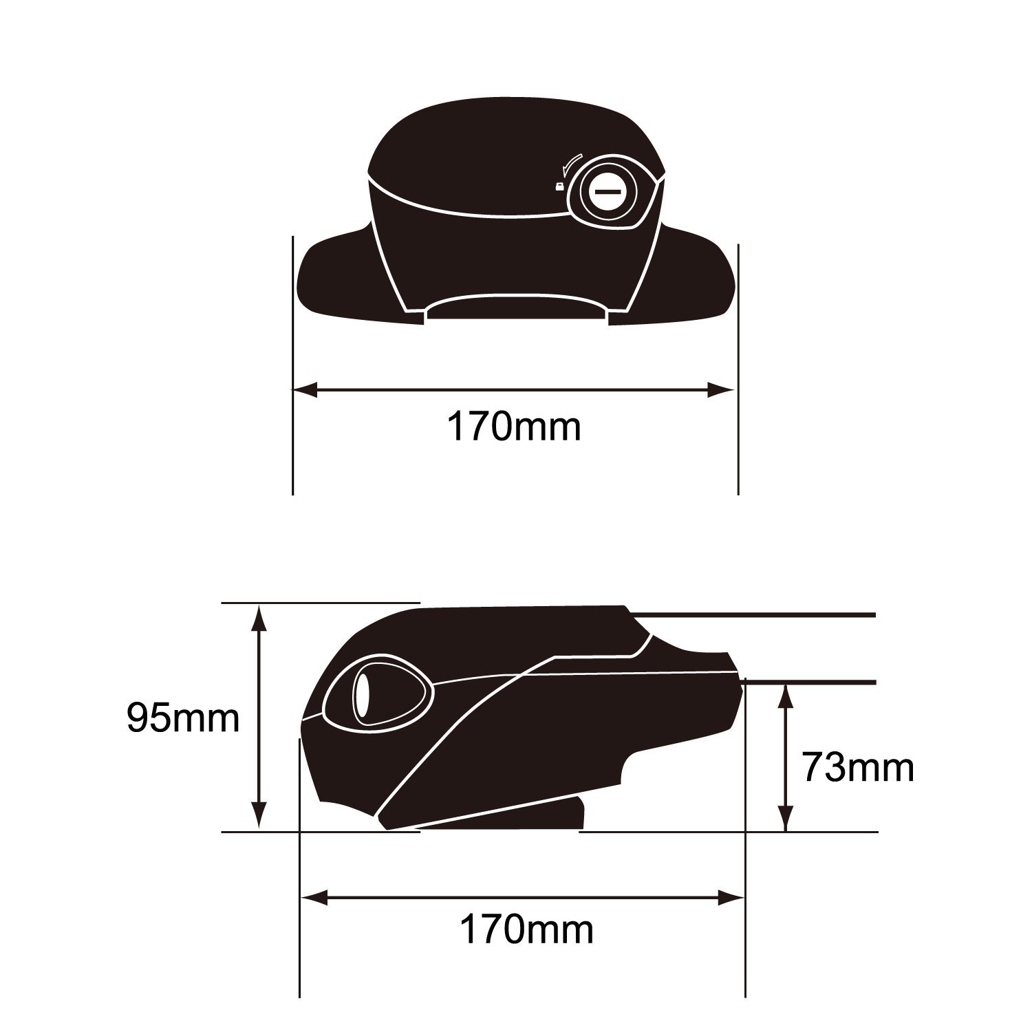 XS201 エアロベースステースムースルーフ用 フラッシュタイプ｜INNO
