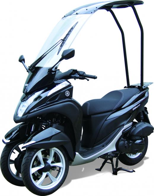 帝都産業株式会社、ヤマハトリシティ用ルーフキットを開発 2016年10月