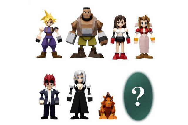 FF7 リメイク」記念くじの発売日が目前！ オリジナル版のポリゴンを
