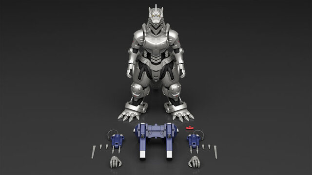 精密すぎる再現度！「メカゴジラ」“3式機龍”が、幅広い可動域で劇中